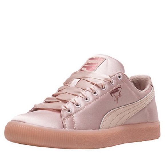puma clyde rose gold